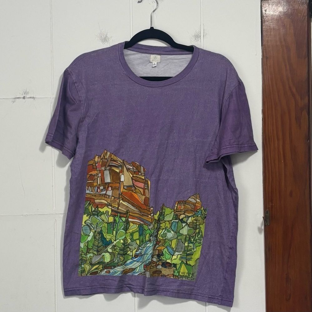 Butora Katherine Homes Boulder Canyon Project Graphic‎ T-Shirt Large